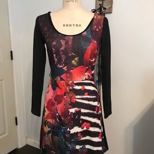 NWT short dress multi color